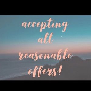 Accepting all reasonable offers